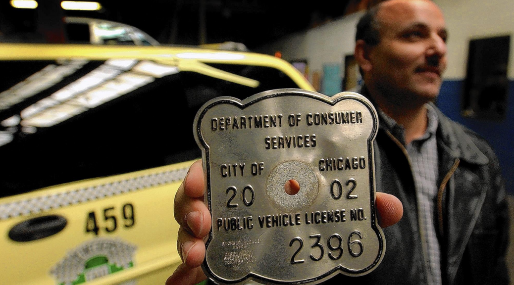 chicago taxi medallion